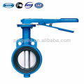 Russian standard wafer type cast iron butterfly valve handles